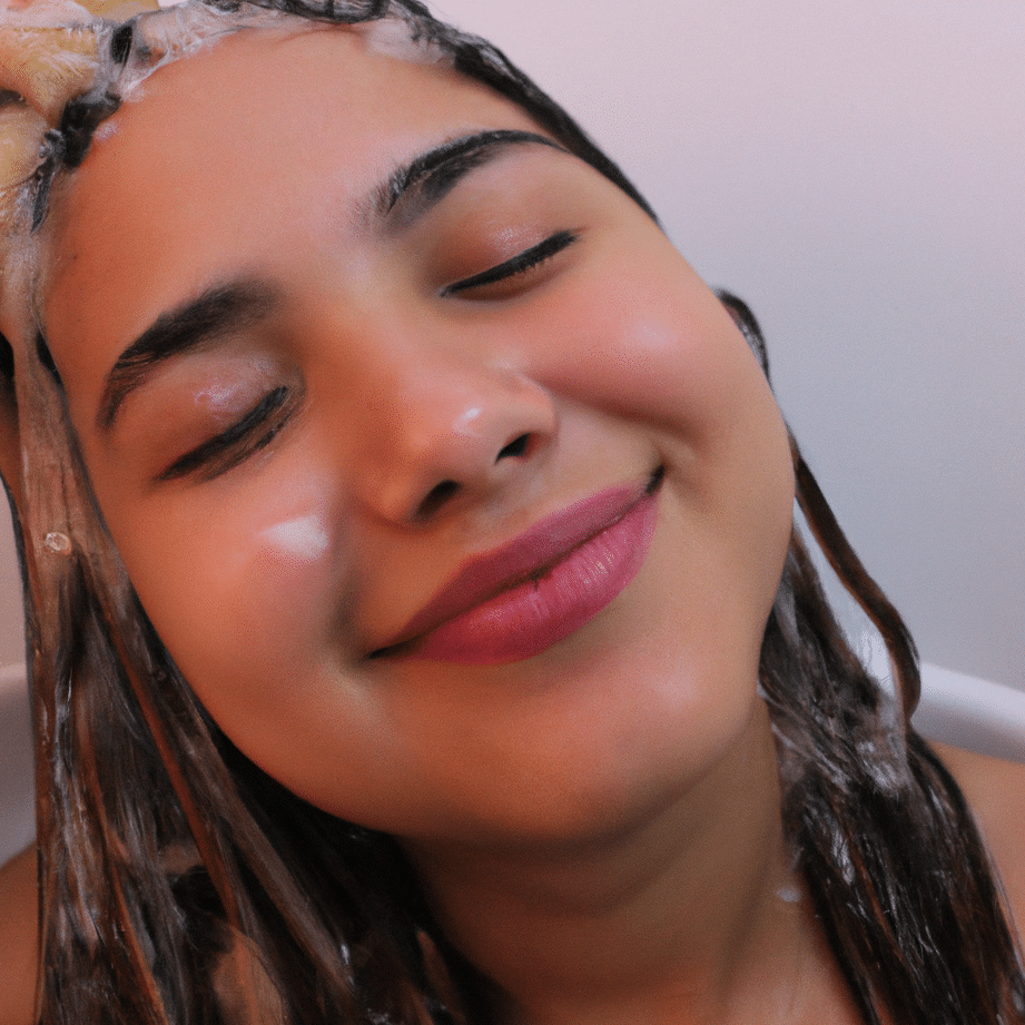 una-imagen-de-una-mujer-sonriente-lavandose-el-cabello-con-un-jabon-natural-resaltando-la-suavidad-y-brillo-de-su-cabello